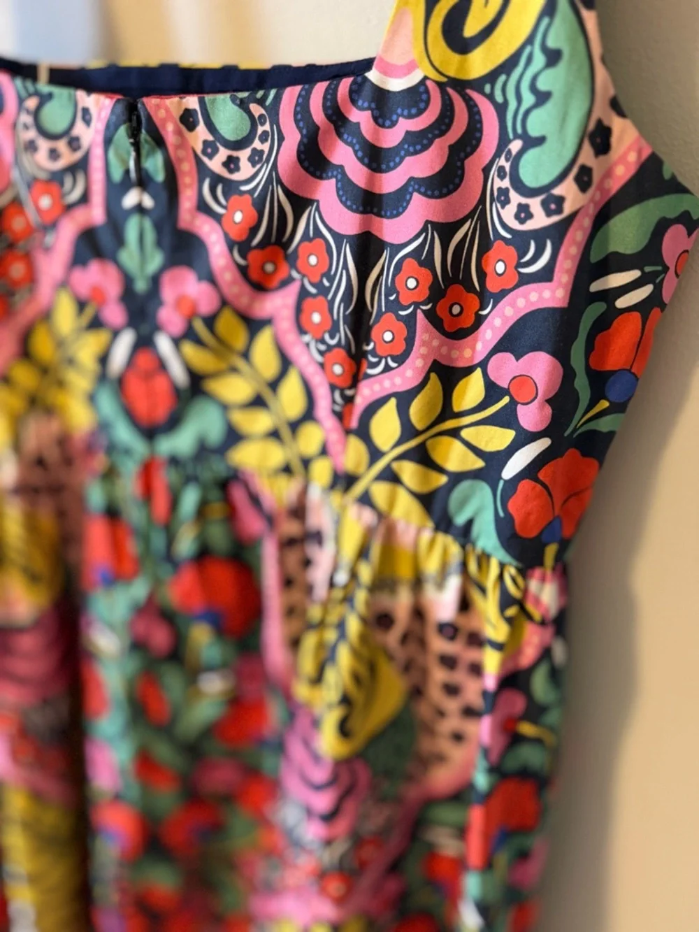 NWT Boden Violet Square Neck Midi Dress - Picture 14 of 14